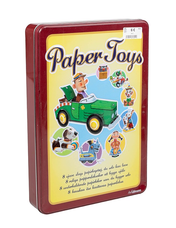 PAPER TOYS -paperileluja (H.F. Ullmann)  - Lasten lelut - 10105564255 - 0