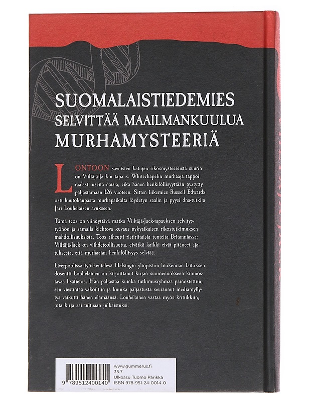 Viiltäjä-Jack / kuinka paljastimme murhaajan - Edwards, Russell - Elämäkerrat ja muistelmat - 10105564274 - 1