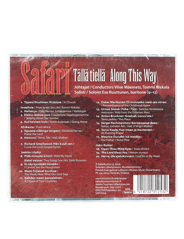 Safarikuoro - Tällä tiellä - CD - CD-levyt - 10105564320 - 1