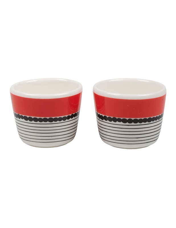 MARIMEKKO Oiva Siirtolapuutarha munakupit, 2 kpl - Tarjoiluastiat - 10105564361 - 1