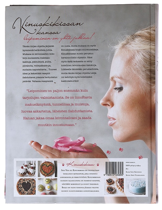Kinuskikissa leipoo : Tervetuloa juhliin! - Visa, Sini - Ruokakirjat - 10105564360 - 1