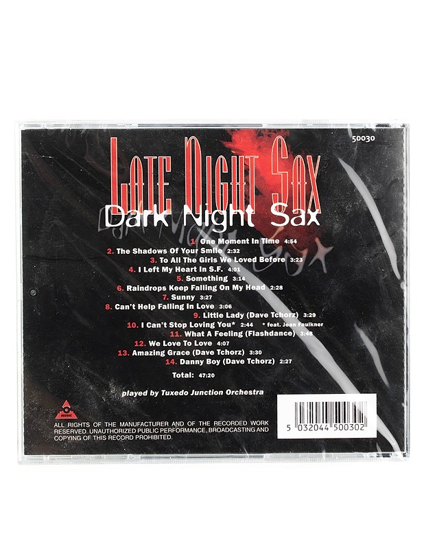 Late Night Sax - Dark Night Sax - CD - CD-levyt - 10105564363 - 1