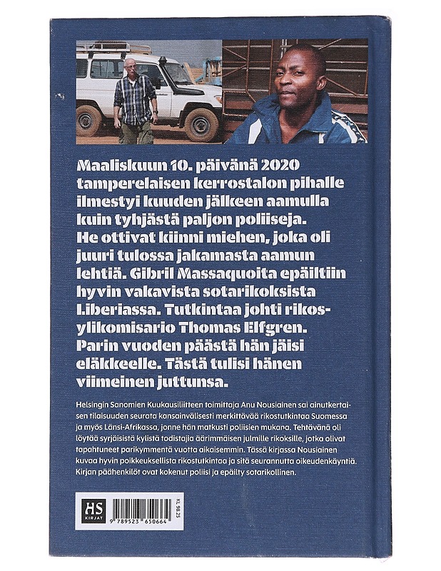 Tehtävä Afrikassa : rikosylikomisarion viimeinen juttu - Anu Nousiainen - Historiakirjat - 10105564368 - 1