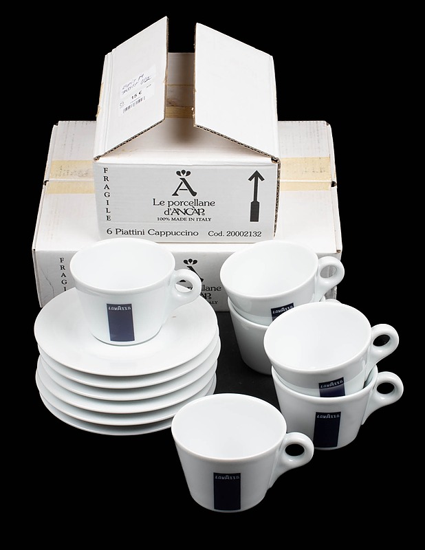 LAVAZZA cappuccino-astiasto, 12 osaa - Mukit ja kahvikupit - 10105564400 - 0