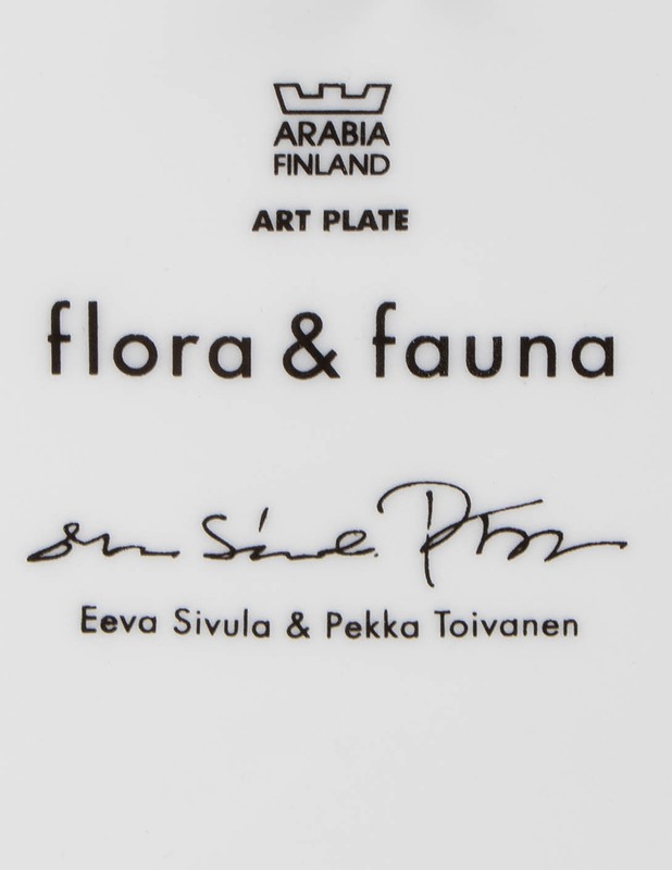 ARABIA Flora & Fauna lautanen - Designsuosikit - 10105564427 - 3