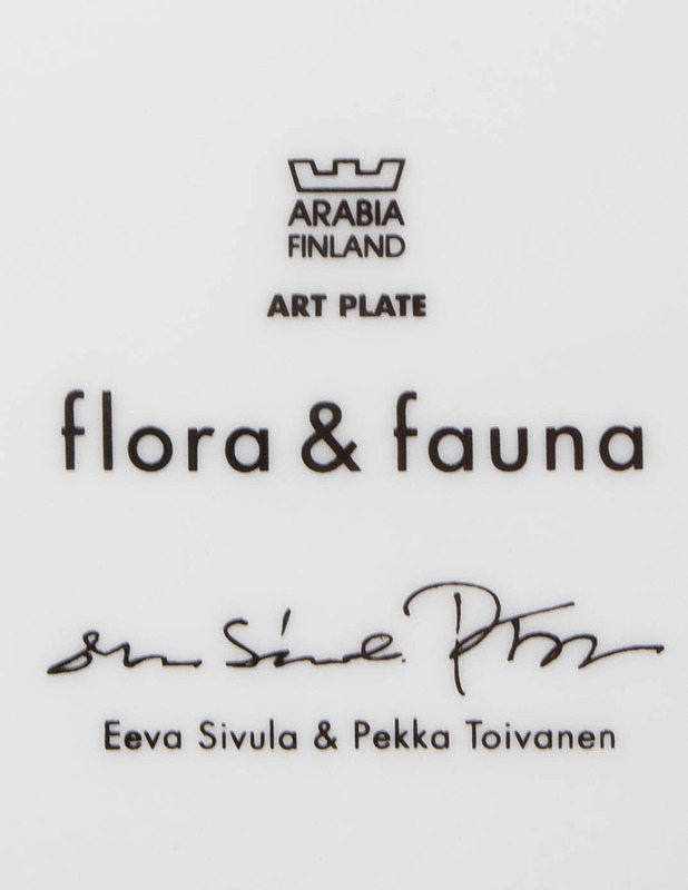 ARABIA Flora & Fauna lautanen - Designsuosikit - 10105564432 - 3