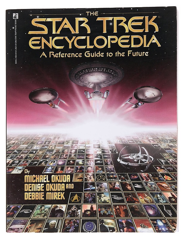 The Star Trek encyclopedia : a reference guide to the future - Okuda, Michael - Musiikki- ja elokuvakirjat - 10105564468 - 0