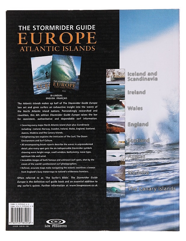 The Stormrider Guide Europe Atlantic Islands - Bruce Sutherland - Tietokirjat ja oppaat - 10105564502 - 1