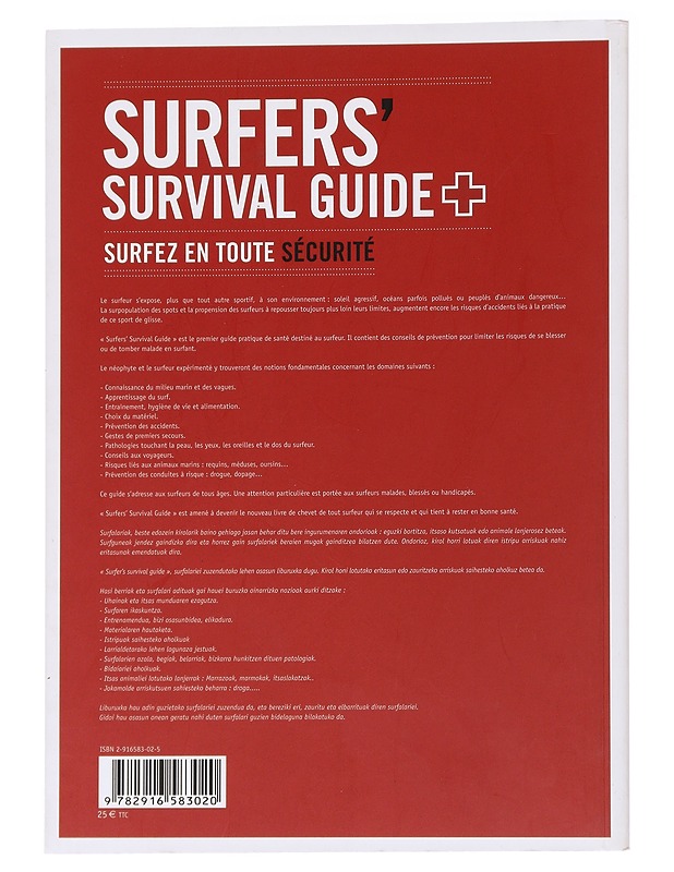 Surfers' survival guide - Guillaume Barucq - Tietokirjat ja oppaat - 10105564532 - 1