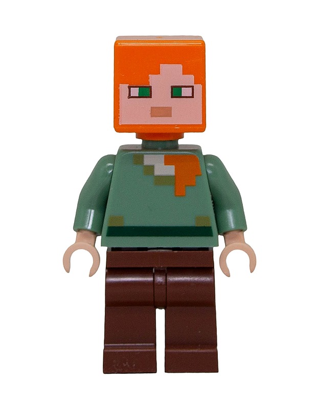 LEGO Minecraft: Alex minifiguuri - Lasten figuurit - 10105564559 - 0
