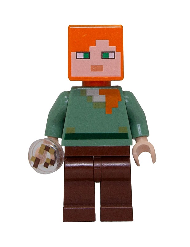LEGO Minecraft: Alex minifiguuri - Lasten figuurit - 10105564561 - 0