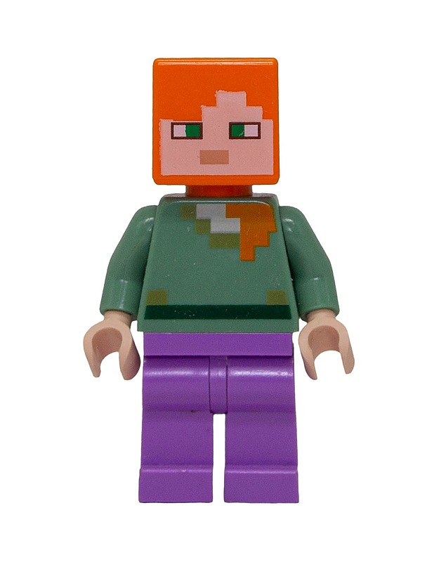LEGO Minecraft: Alex minifiguuri - Lasten figuurit - 10105564565 - 0