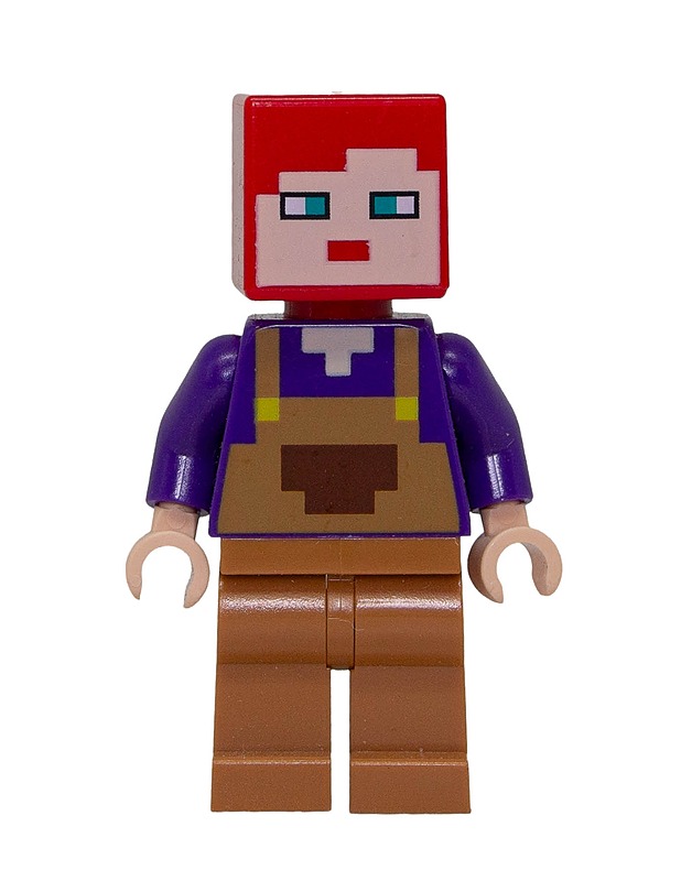 LEGO Minecraft: Alex minifiguuri - Lasten figuurit - 10105564590 - 0