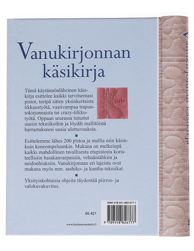 Vanukirjonnan käsikirja : pistot, ompeleet, tikkaaminen - Tinkler, Nikki - Ompelu - 10105564631 - 1