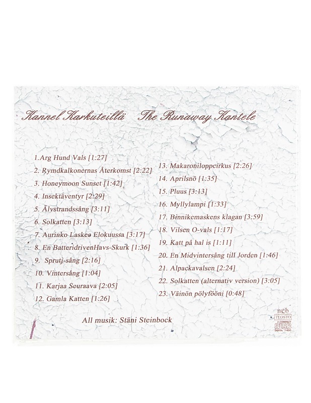Stäni Steinbock - Kannel Karkuteillä - CD - CD-levyt - 10105564692 - 1