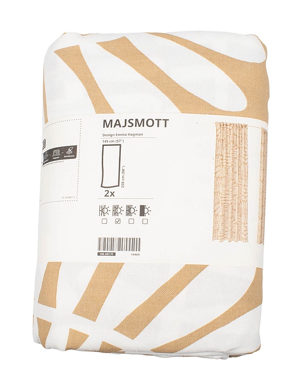 IKEA Majsmott verhot, 145x250 cm - Verhot ja kapat - 10105564702 - 0