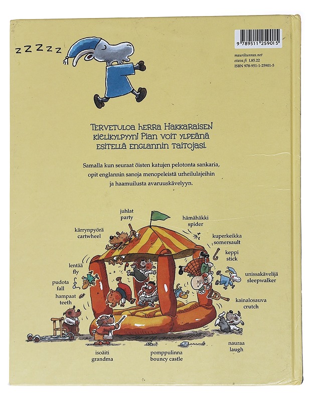 Hullunkurinen kuvasanakirja / suomi-englanti - Mauri Kunnas - Lastenkirjat - 10105564708 - 1