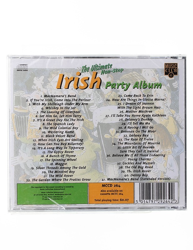 The Ultimate Non-Stop Irish Party Album - CD - CD-levyt - 10105564741 - 1