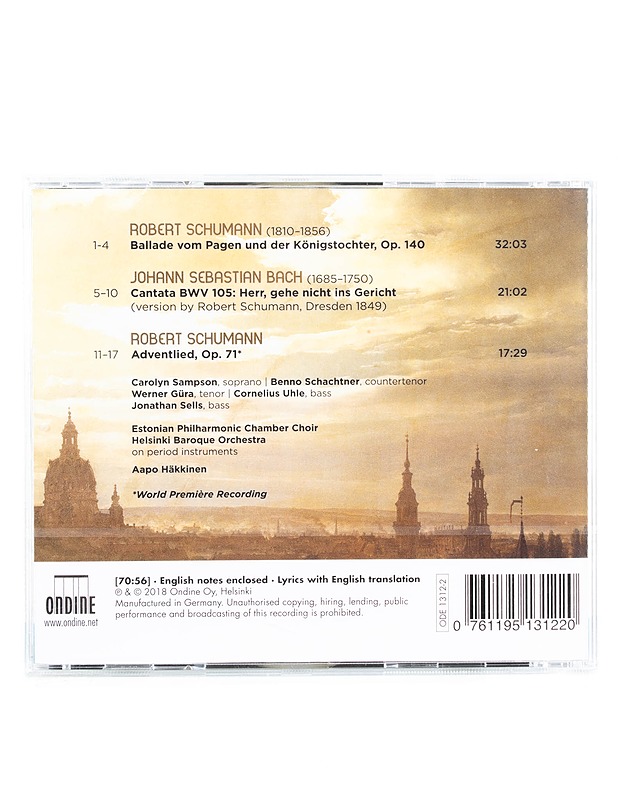 Robert Schumann -  Adventlied - CD - CD-levyt - 10105564751 - 1