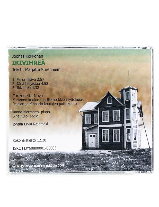 Joonas Kokkonen - Ikivihreä - CD - CD-levyt - 10105564756 - 1
