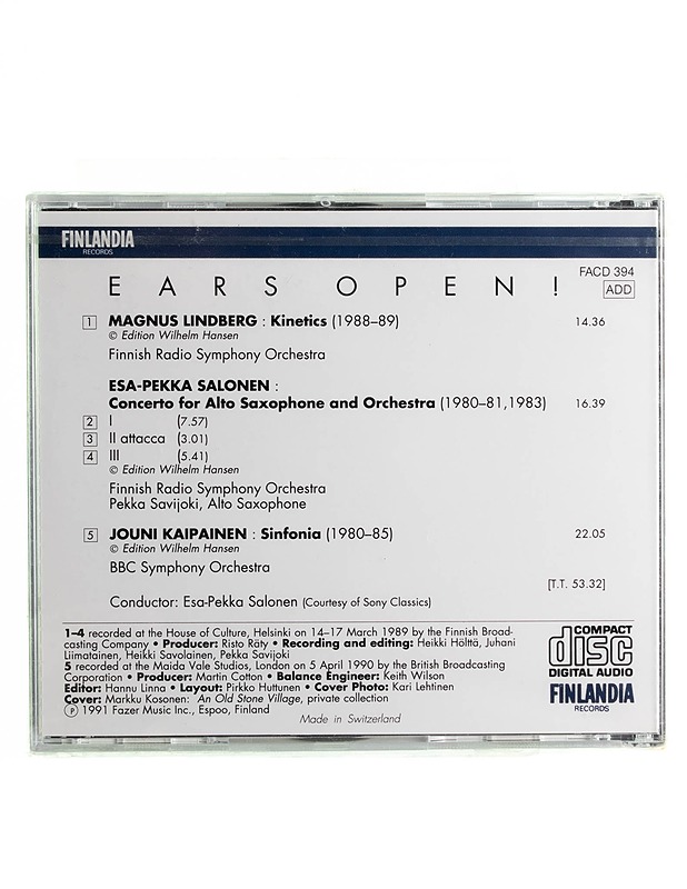 Ears Open! - CD - CD-levyt - 10105564767 - 1