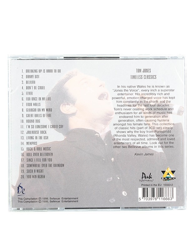 Tom Jones - Timeless Classics - CD - CD-levyt - 10105564769 - 1