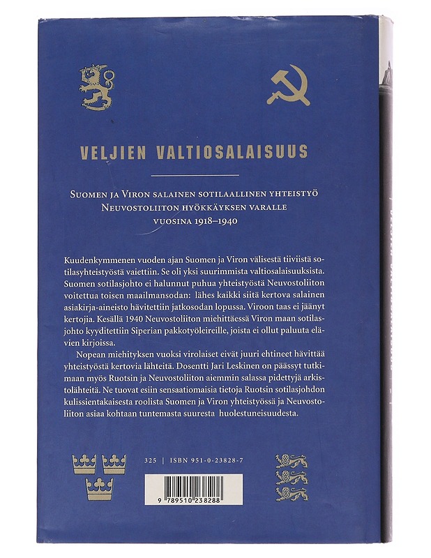 Veljien valtiosalaisuus - Jari Leskinen - Historiakirjat - 10105564833 - 1