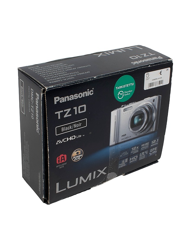 PANASONIC DMC TZ 10 LUMIX -kamera  - Muu elektroniikka - 10105564835 - 0