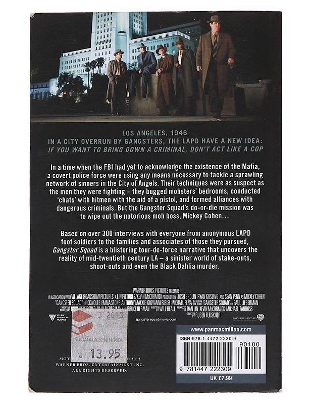 Gangster Squad - Paul Lieberman - Romaanit ja novellit - 10105564842 - 1