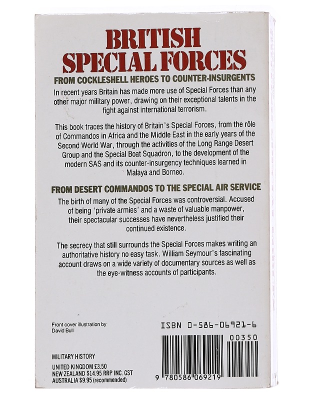 British special forces - Seymour, William - Historiakirjat - 10105564849 - 1