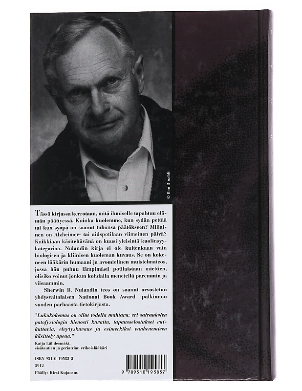 Kuinka kuolemme - Nuland, Sherwin B. - Tietokirjat ja oppaat - 10105564897 - 1