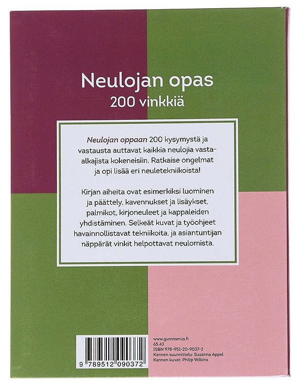 Neulojan opas : 200 vinkkiä - Taylor, Rita - Tietokirjat ja oppaat - 10105564932 - 1