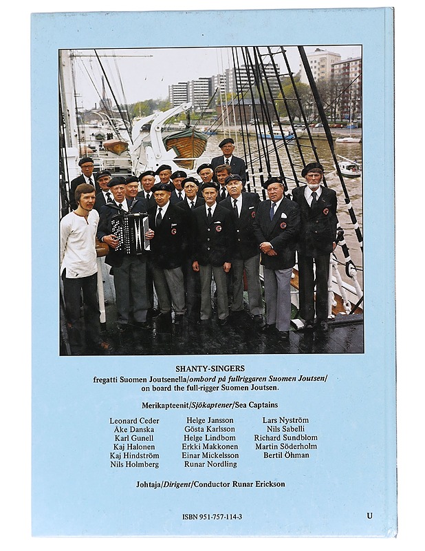 Rolling home : sea shanties - Hongelin, Anneli - Musiikki- ja elokuvakirjat - 10105564959 - 1