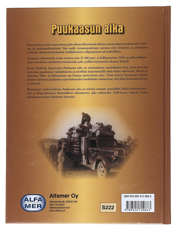 Puukaasun aika - Stuart Köhler - Historiakirjat - 10105565006 - 1