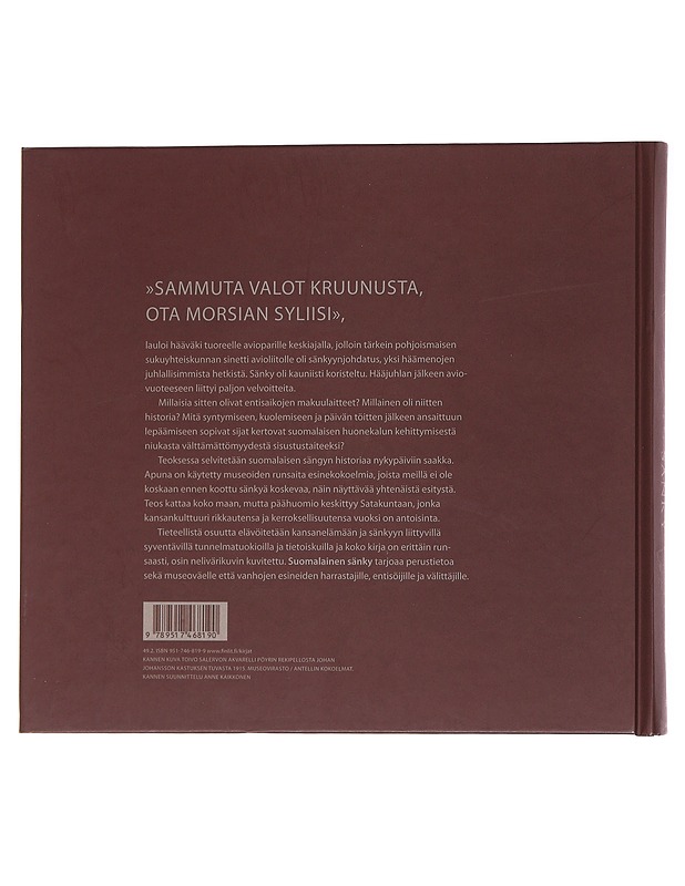 Suomalainen sänky : kansanomaisten vuodekalusteiden historiaa - Sammallahti, Leena - Historiakirjat - 10105565010 - 1