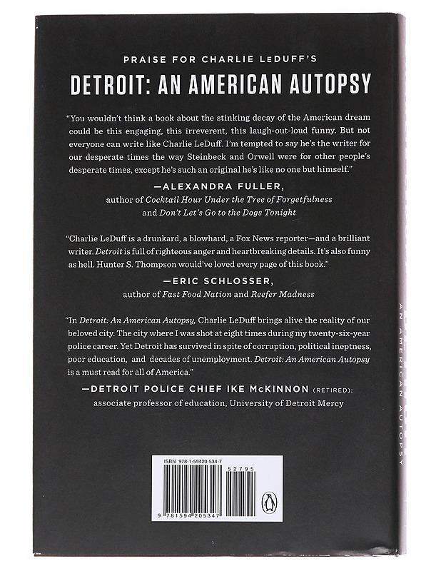 Detroit - Charlie LeDuff - Romaanit ja novellit - 10105565049 - 1
