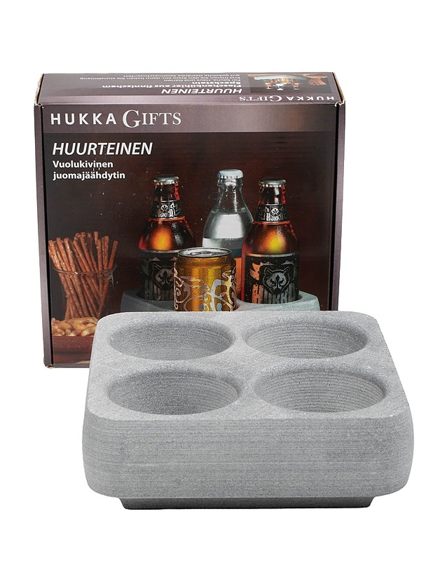 HUKKA DESIGN Huurteinen juomajäähdytin - Tarjoiluastiat - 10105565056 - 0