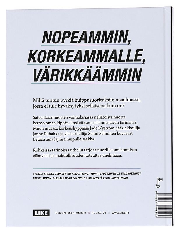 Rakkaudesta lajiin : urheilevat sateenkaarinuoret lähikuvassa - Tuppurainen, Tiina - Tietokirjat ja oppaat - 10105565099 - 1