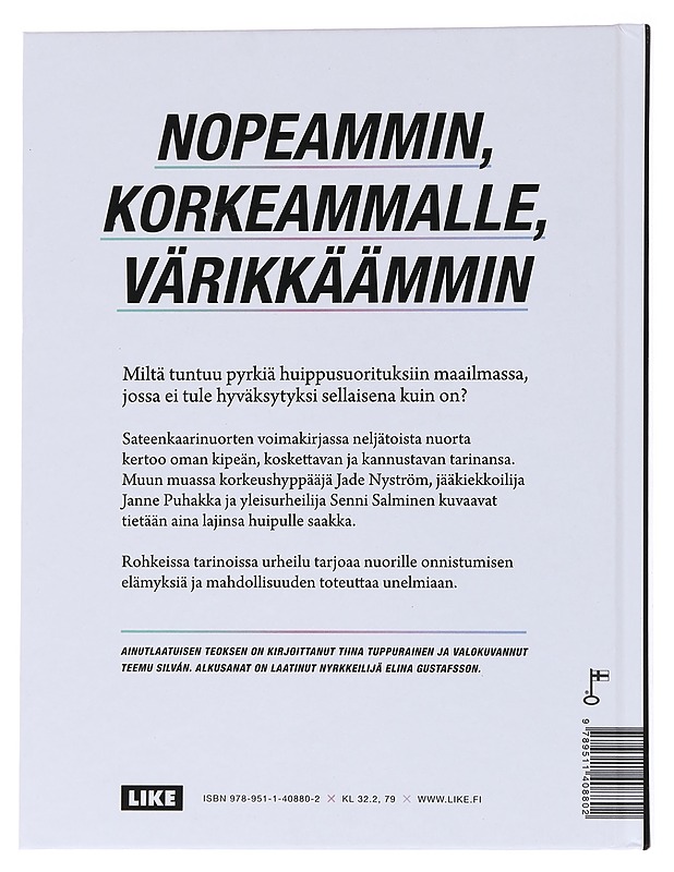 Rakkaudesta lajiin : urheilevat sateenkaarinuoret lähikuvassa - Tuppurainen, Tiina - Tietokirjat ja oppaat - 10105565106 - 1