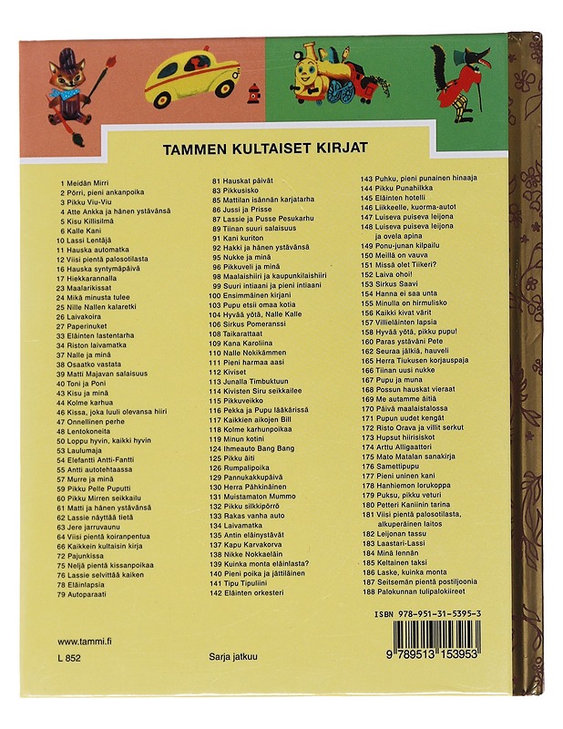 Seitsemän pientä postiljoonia - Brown - Lastenkirjat - 10105565133 - 1