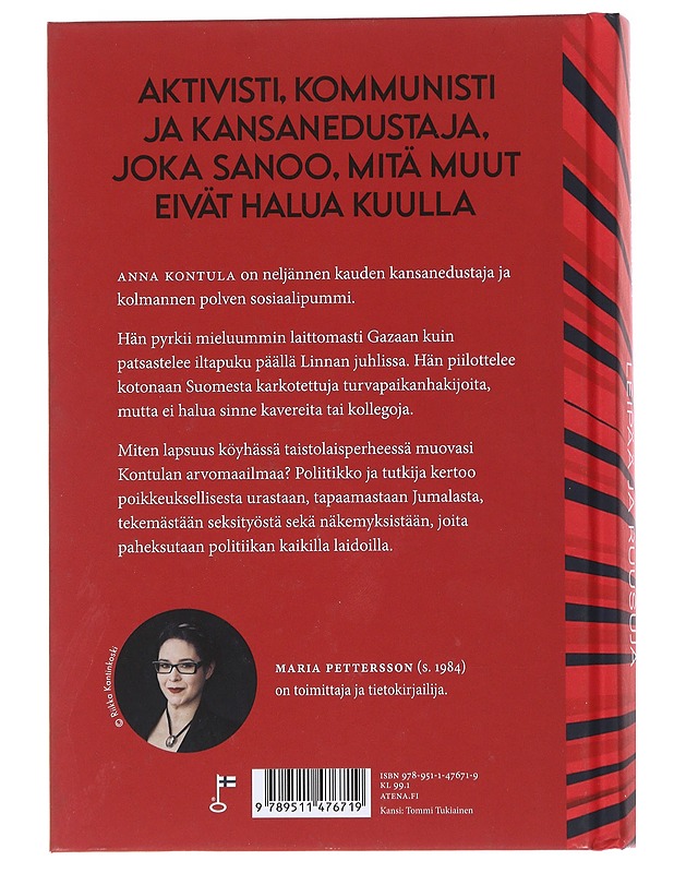Anna Kontula / leipää ja ruusuja - Maria Pettersson - Elämäkerrat ja muistelmat - 10105565137 - 1