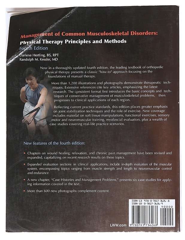 Management of common musculoskeletal disorders - Hertling, Darlene - Tietokirjat ja oppaat - 10105565238 - 1