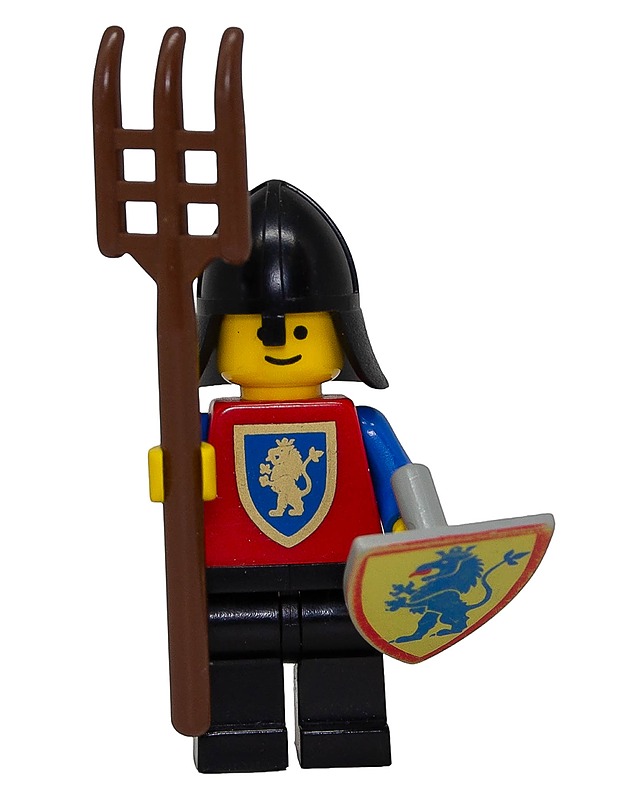 LEGO Leijona-ritari jalkamies heinähangolla figuuri - Lasten figuurit - 10105565250 - 0