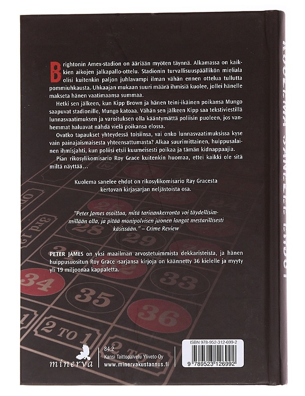 Kuolema sanelee ehdot - James, Peter - Jännitys ja dekkarit - 10105565261 - 1