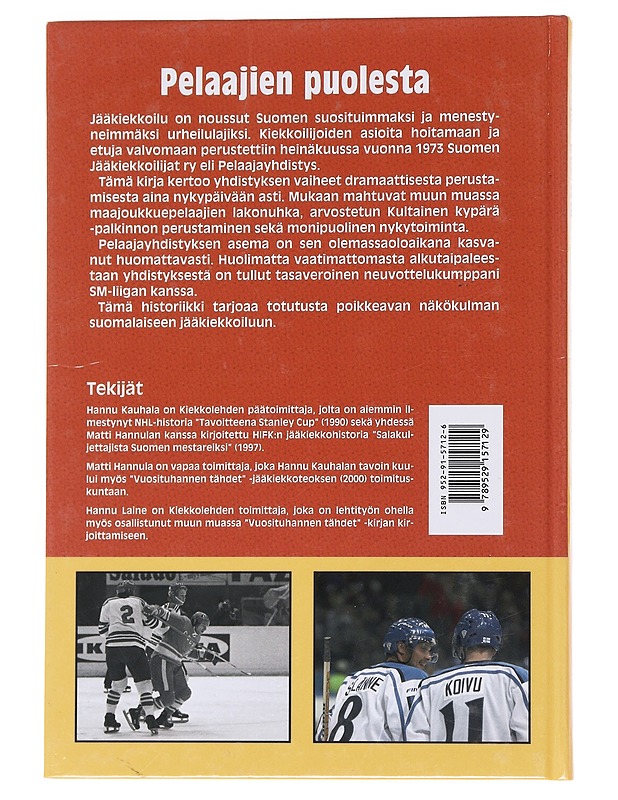 Pelaajien puolesta - Hannu Kauhala - Historiakirjat - 10105565272 - 1
