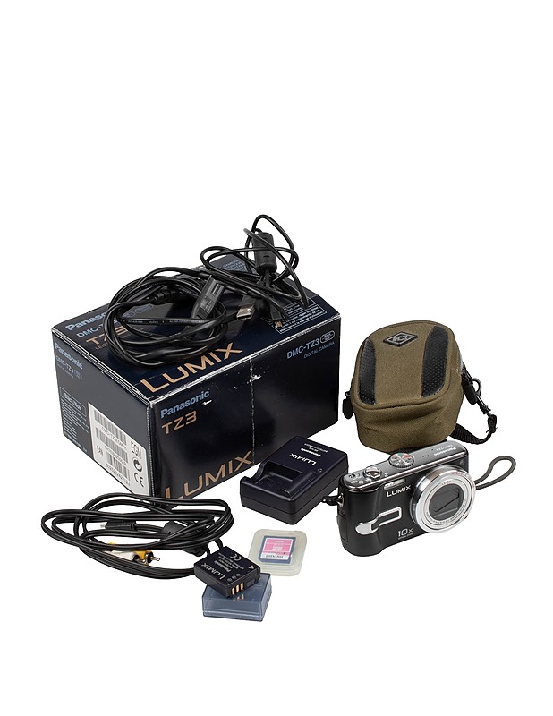 PANASONIC Lumix DMC-TZ3 -kamera  - Muu elektroniikka - 10105565279 - 0