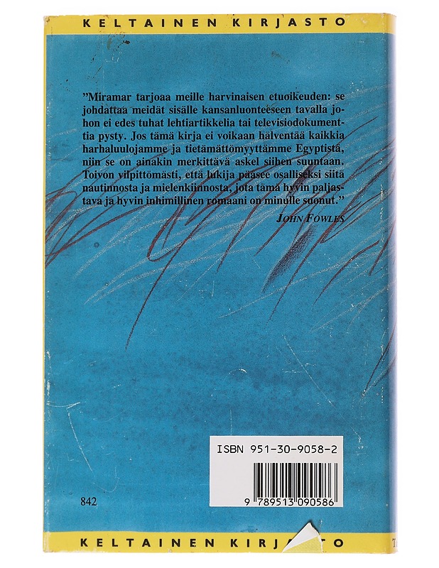 Miramar - Mahfouz, Naguib - Romaanit ja novellit - 10105565289 - 1