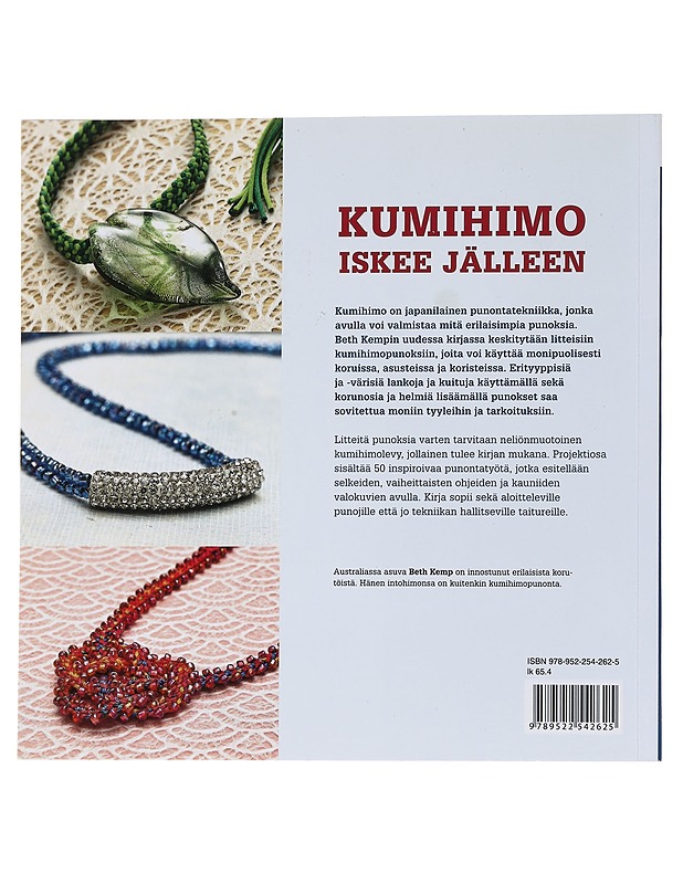 Kumihimo iskee jälleen / 50 inspiroivaa punontatyötä - Kemp, Beth - Tietokirjat ja oppaat - 10105565303 - 1