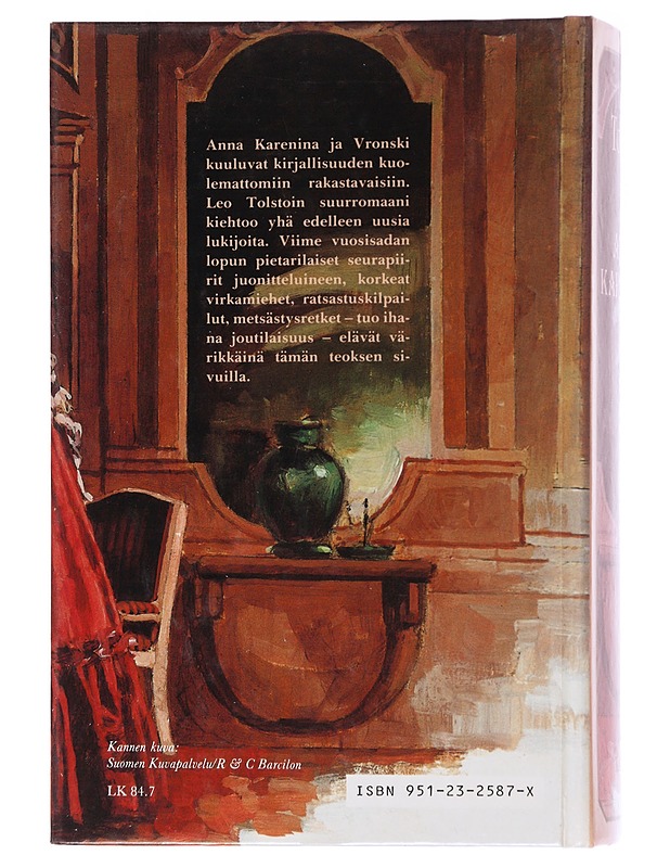 Anna Karenina - Tolstoi, Leo - Romaanit ja novellit - 10105565308 - 1