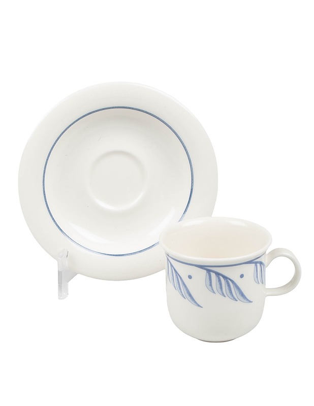 ARABIA Arctica Sini kahvikupit aluslautasilla, 2 kpl - Designsuosikit - 10105565342 - 1